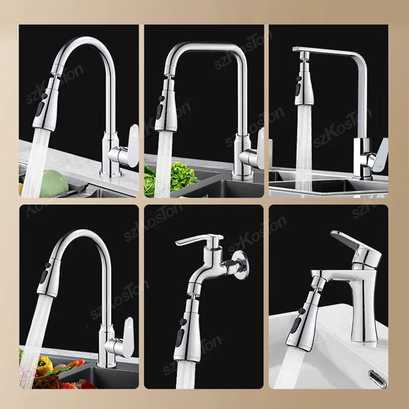 Drehbare Wasserhahn-Verlängerung aus Messing