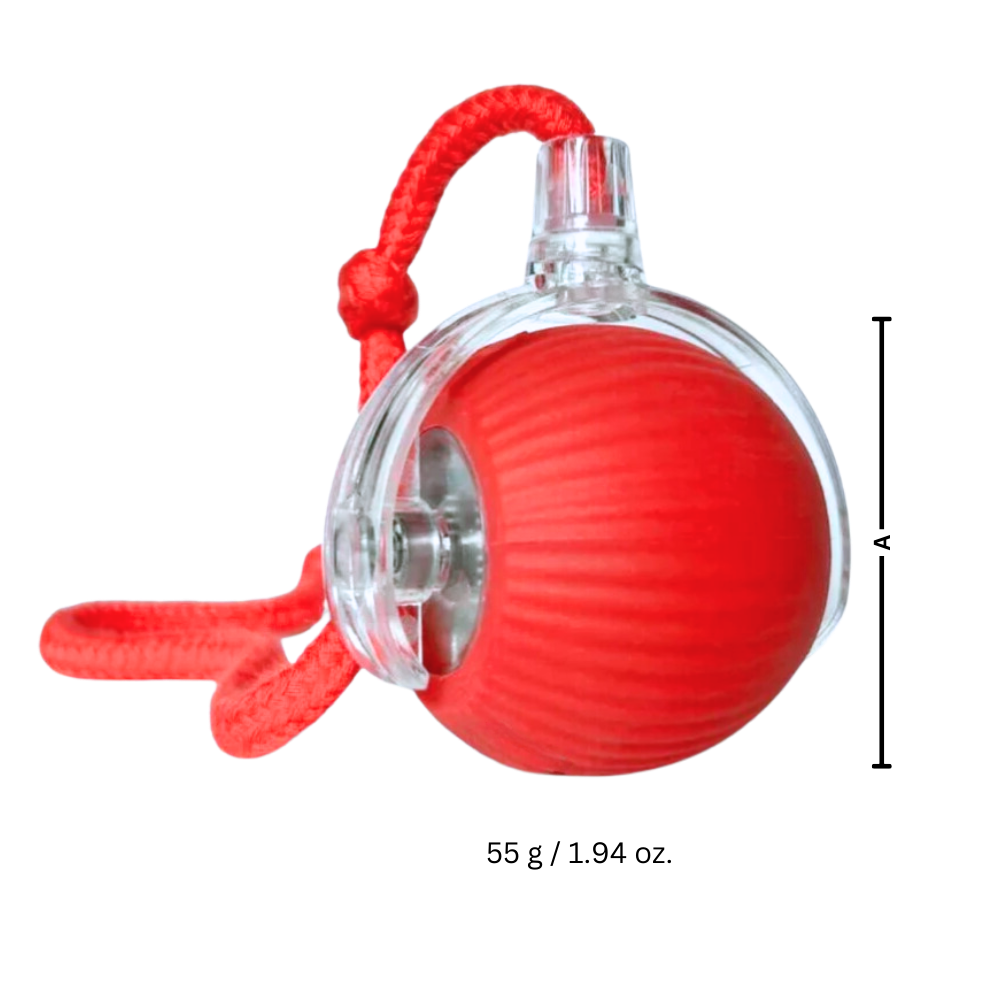Interaktiver Katzenspielball mit Bewegungssensoren und drei Geschwindigkeitsstufen