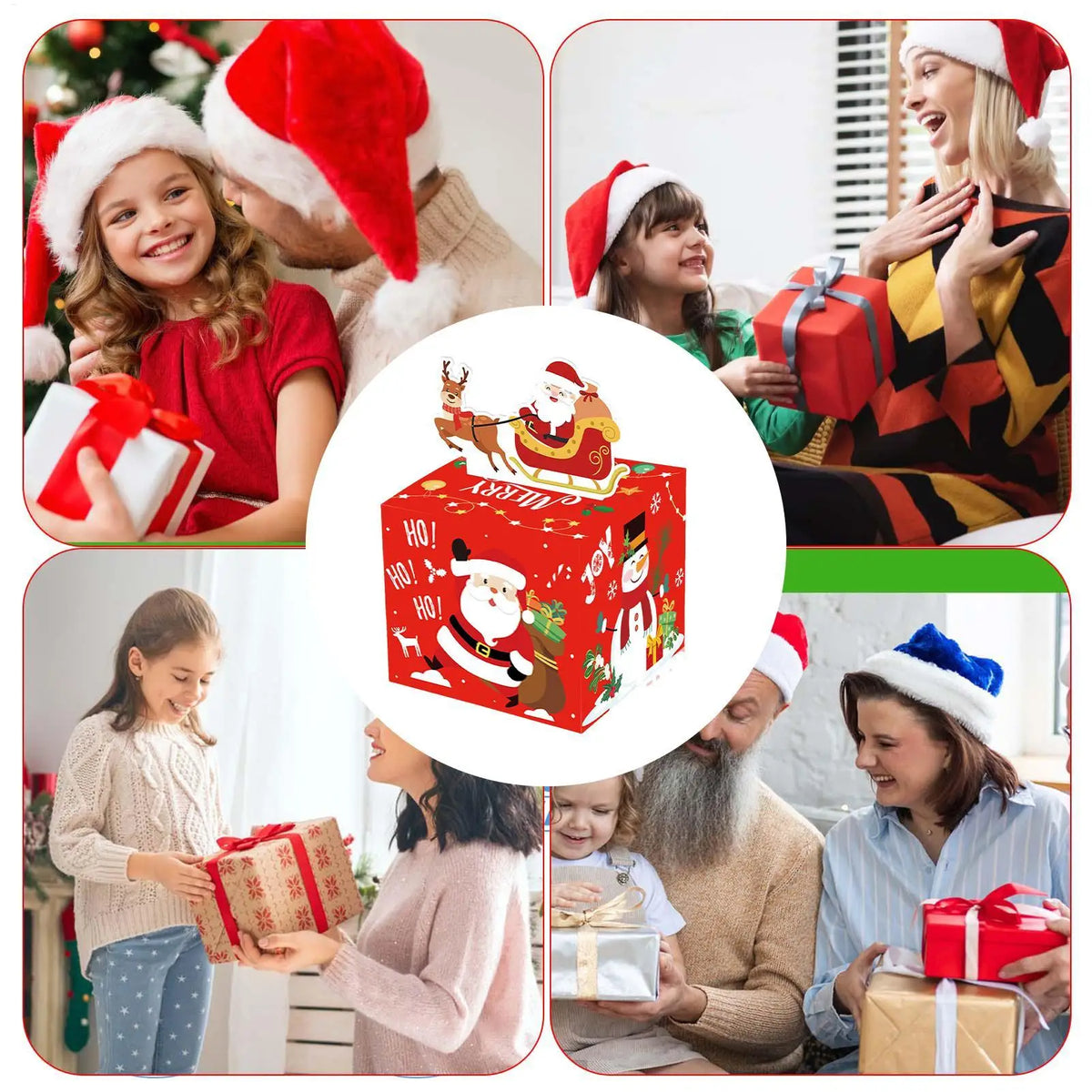 Lustige Weihnachts-Geldgeschenkbox
