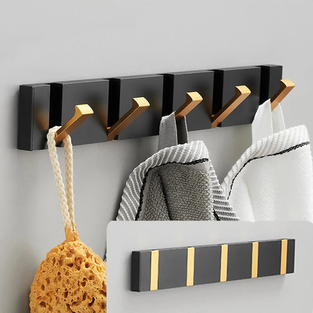 Luxuriöser klappbarer Wandhaken mit minimalistischer Eleganz