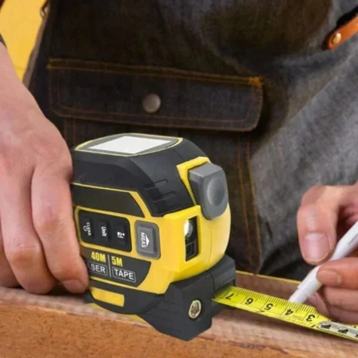 Multifunktionales 3-in-1-Laser-Maßband mit Infrarot