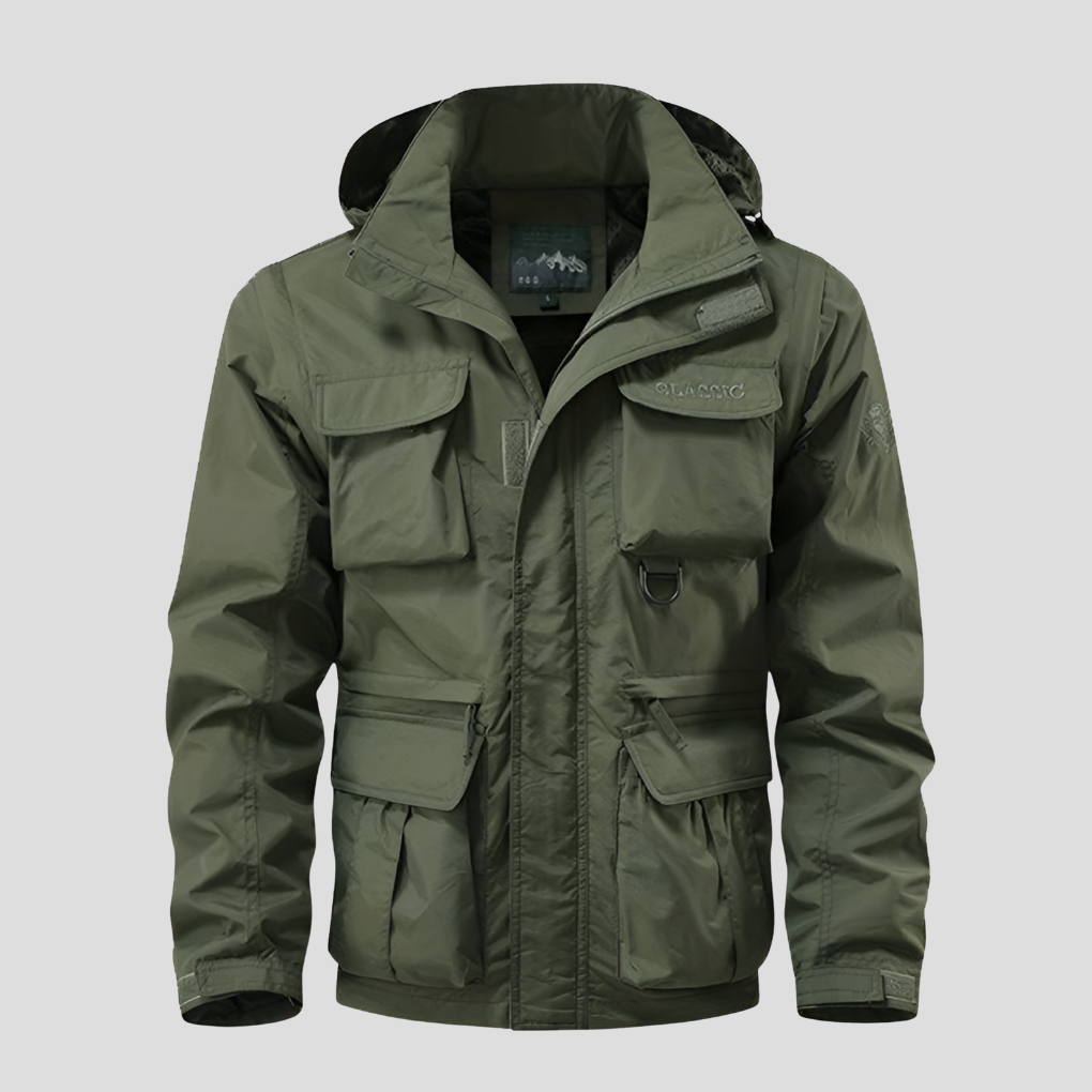 Wasserdichte Militärjacke für Herren – taktische Allwetterjacke