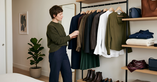Die Kunst der „Un-Capsule“-Garderobe: Minimalistisch, aber nie langweilig