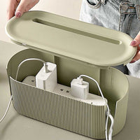 2er-Set Organizer für Kabel, Ladegeräte und Netzteile