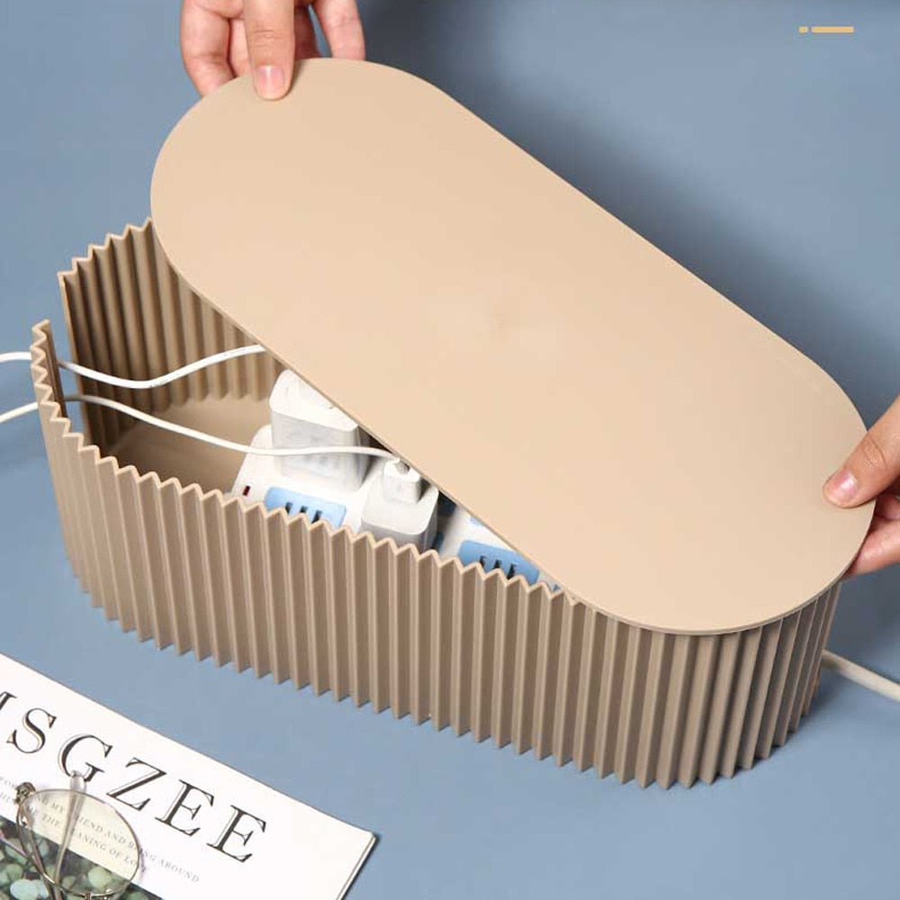 2er-Set Organizer für Kabel, Ladegeräte und Netzteile