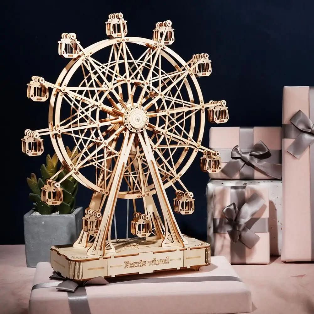 3D-Holzmodellbausatz Riesenrad, 232-teilig