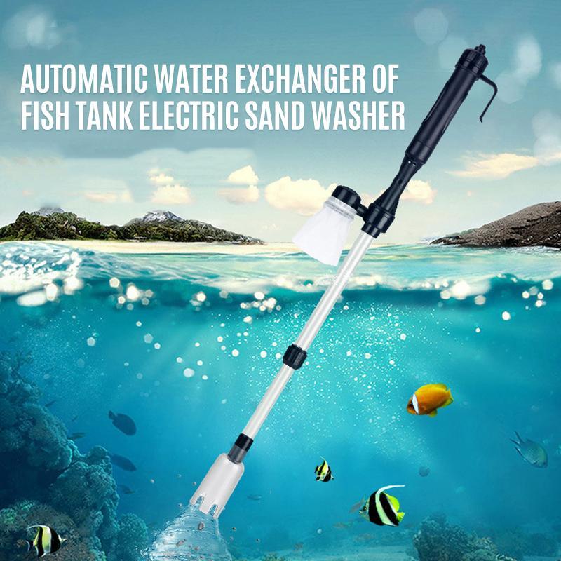Automatischer Wasserwechsler und elektrischer Mulmsauger für Aquarien