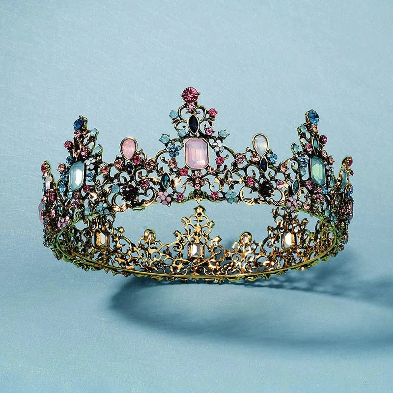 Barocke Königinnenkrone mit Juwelen