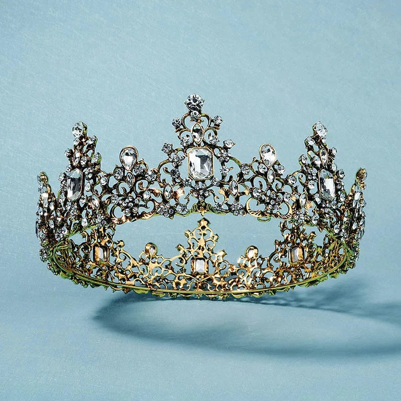 Barocke Königinnenkrone mit Juwelen