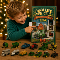 Bauernhof-Fahrzeuge Adventskalender 2026 – 24 Tage landwirtschaftliche Fahrzeuge