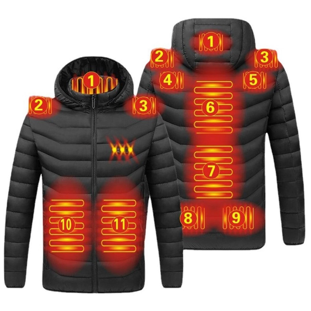 Beheizbare Unisex-Jacke