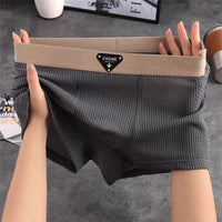 Bequeme Herren-Boxershorts mit Waffelstruktur