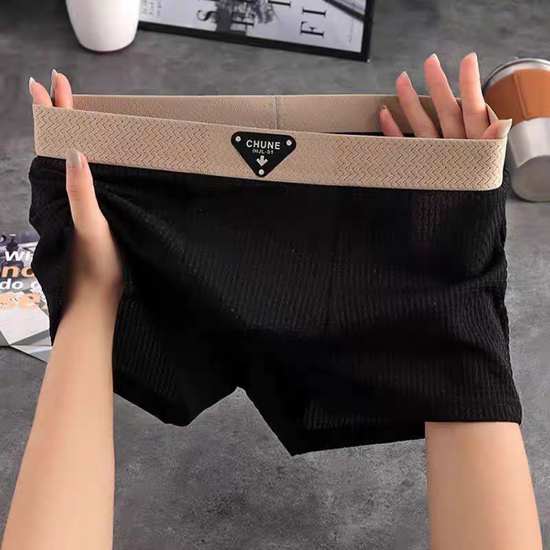 Bequeme Herren-Boxershorts mit Waffelstruktur