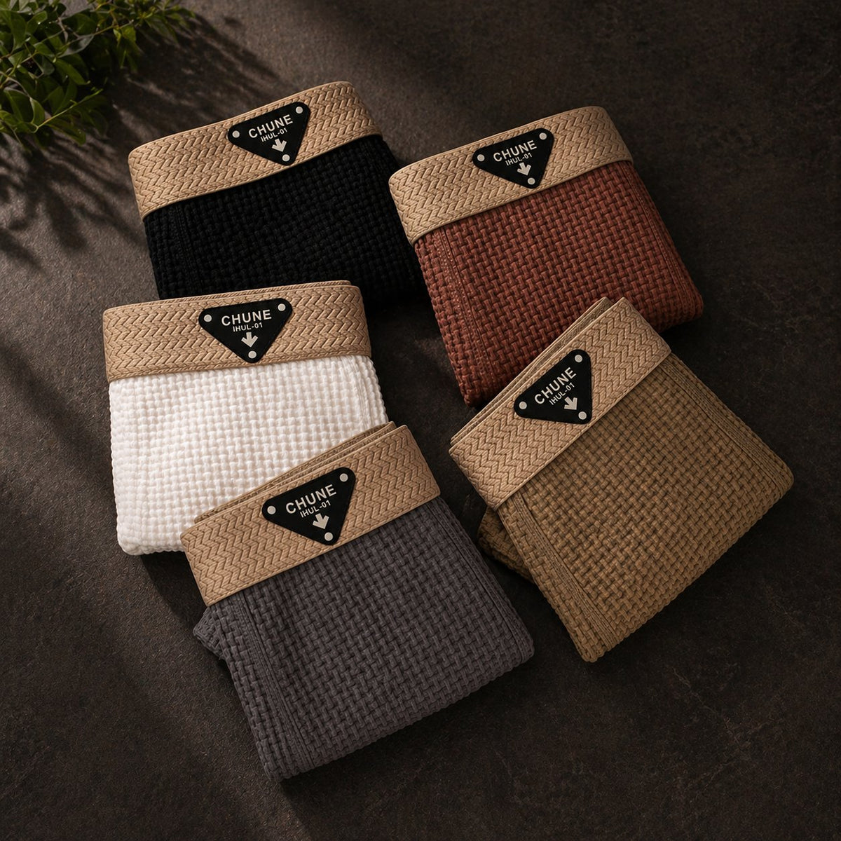 Bequeme Herren-Boxershorts mit Waffelstruktur