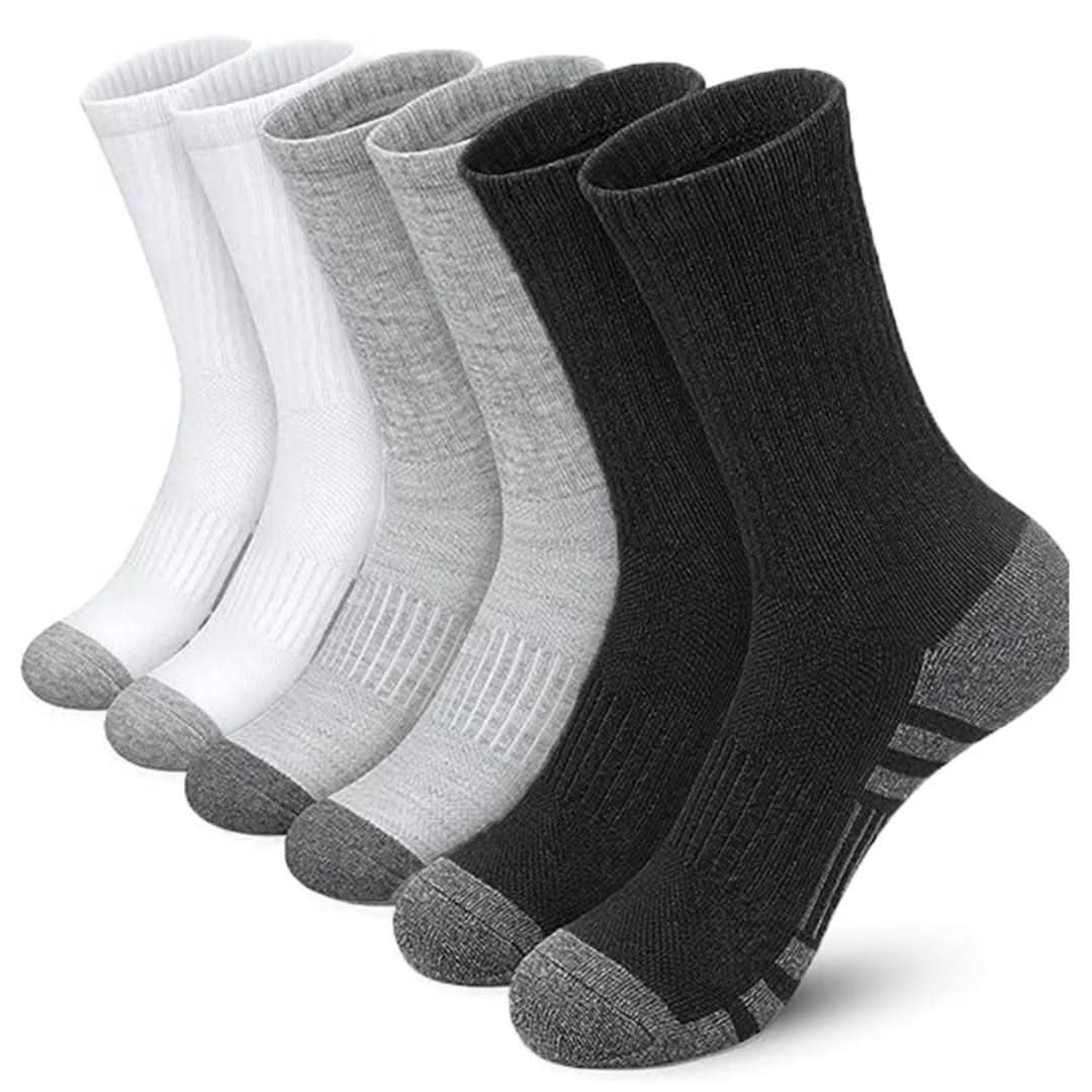 Bequeme Sportsocken im 6er-Pack für das Training