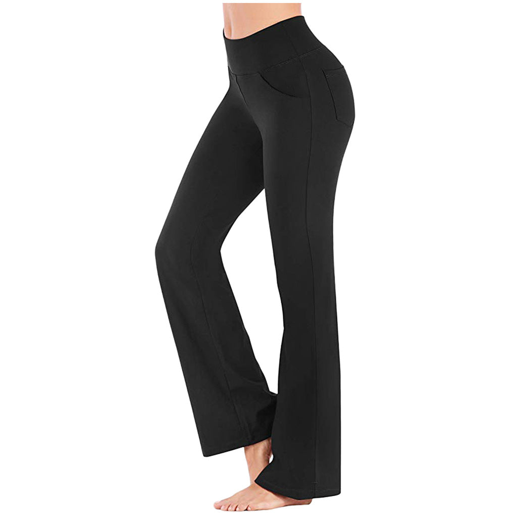 Bootcut-Yoga-Schlaghose für Damen