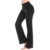 Bootcut-Yoga-Schlaghose für Damen
