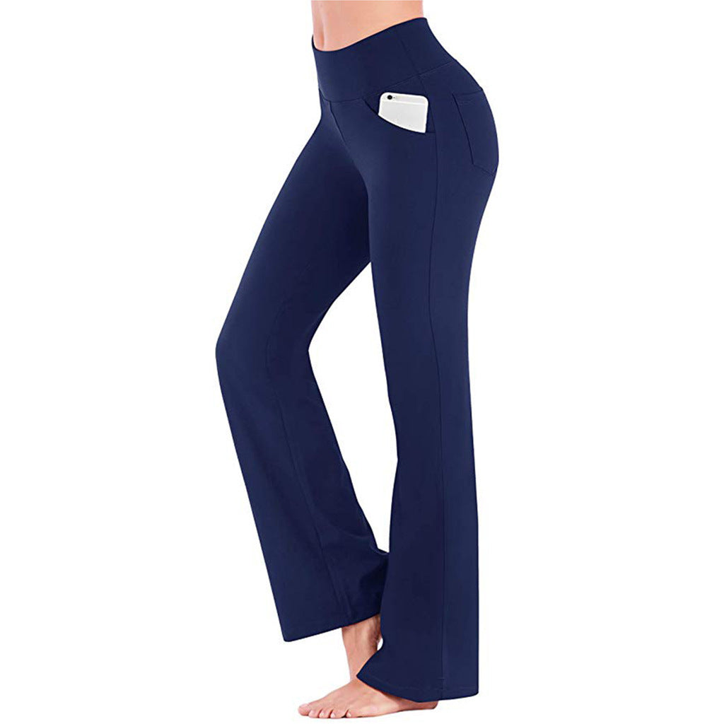 Bootcut-Yoga-Schlaghose für Damen