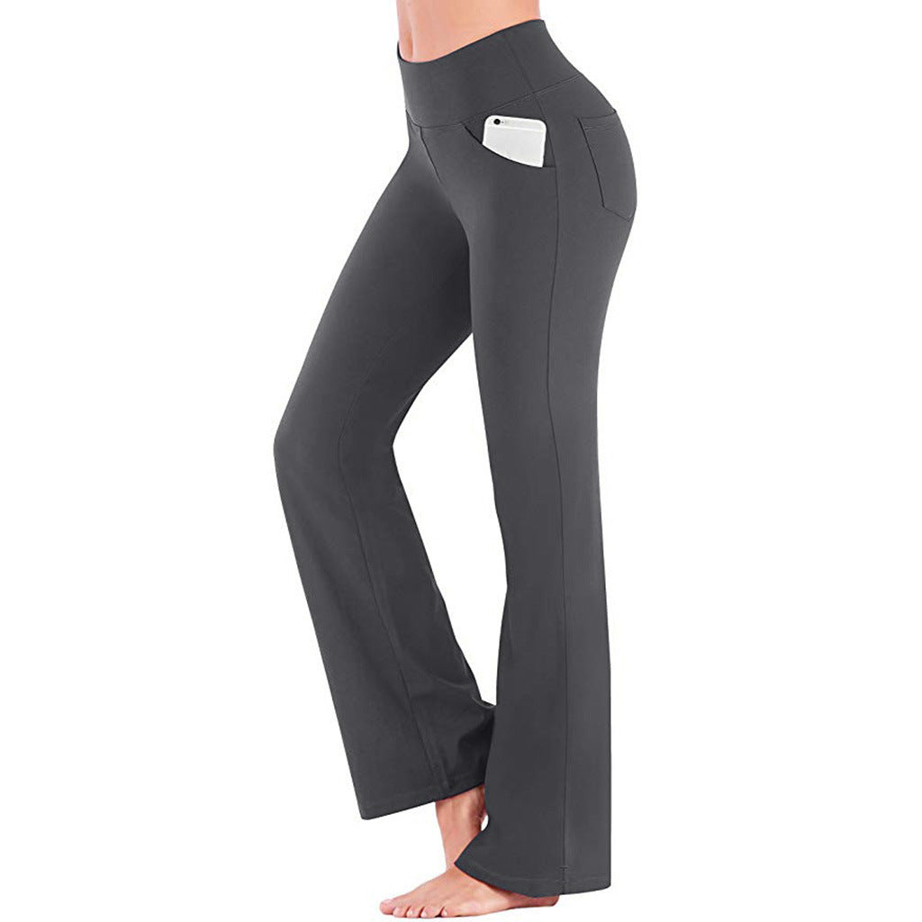 Bootcut-Yoga-Schlaghose für Damen