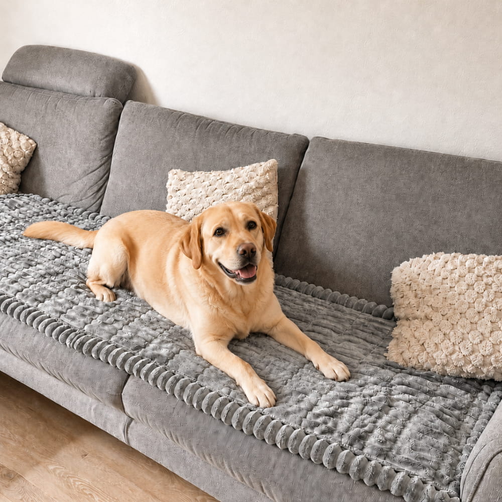 Brittany Sofaschutz — wasserabweisende Decke für Hunde und Katzen