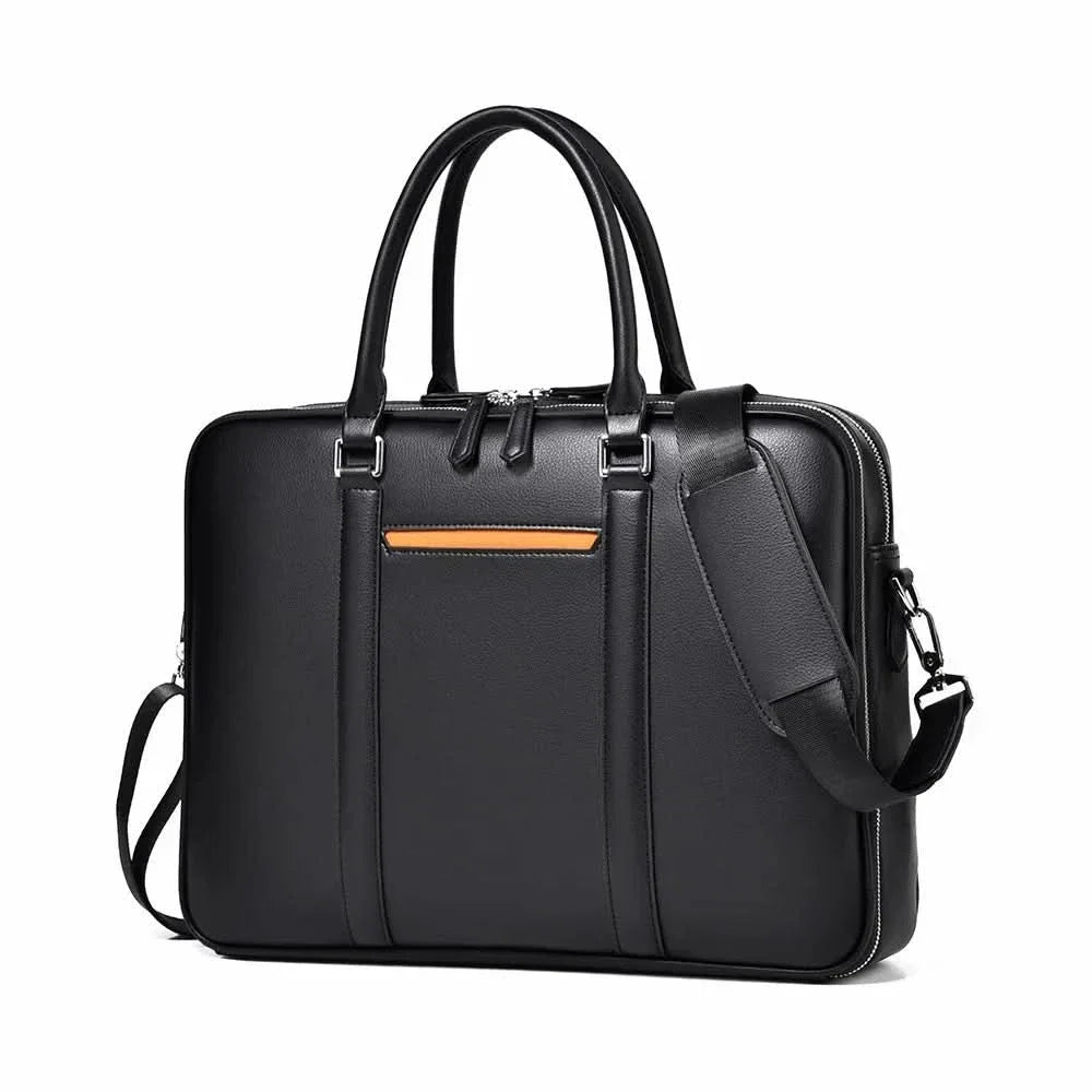 Business-Laptoptasche und Aktentasche aus Polyester mit Schultergurt