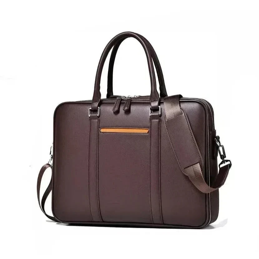 Business-Laptoptasche und Aktentasche aus Polyester mit Schultergurt