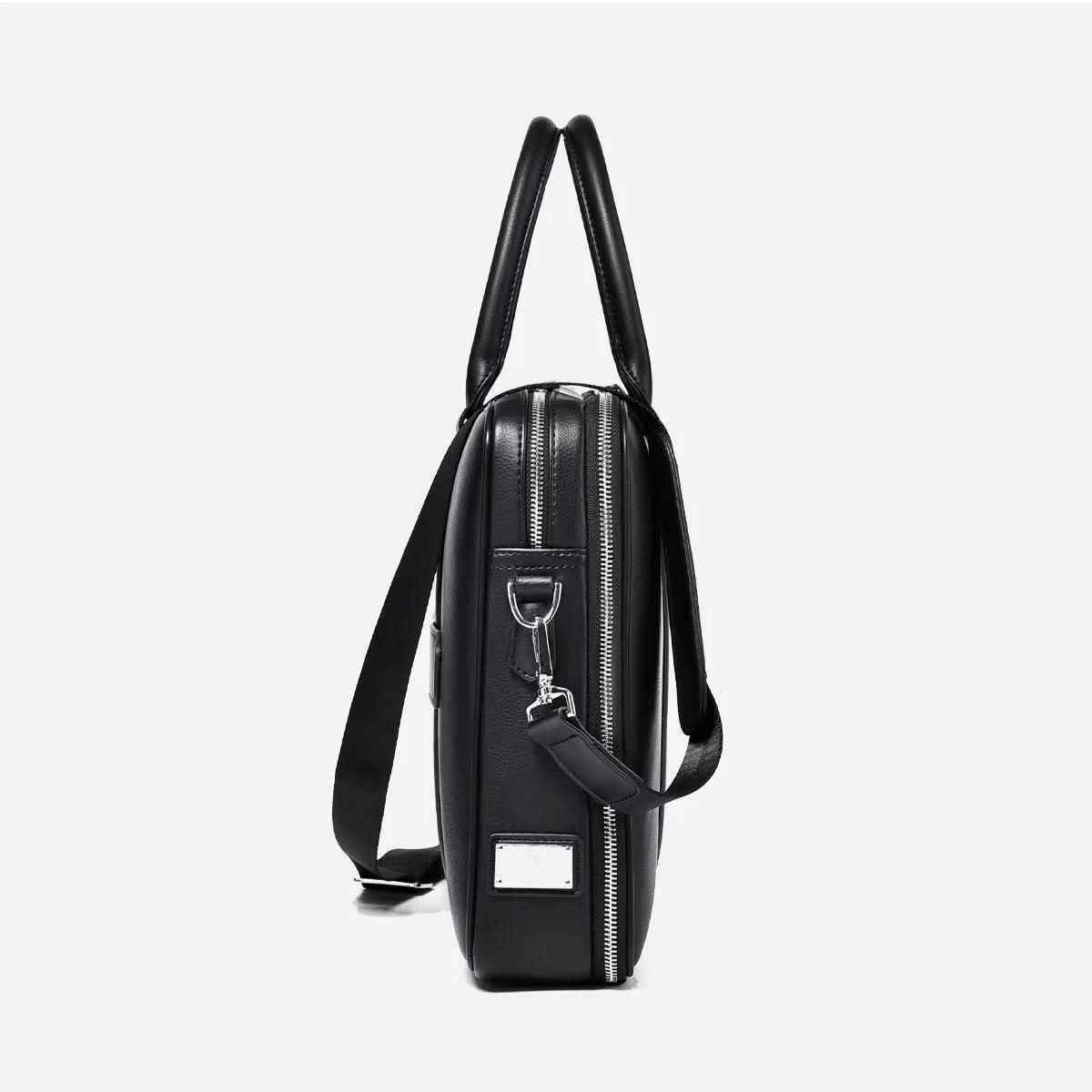 Business-Laptoptasche und Aktentasche aus Polyester mit Schultergurt