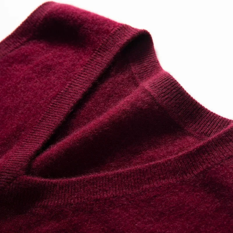 Damen-Kaschmir-Pullunder – weicher Strick