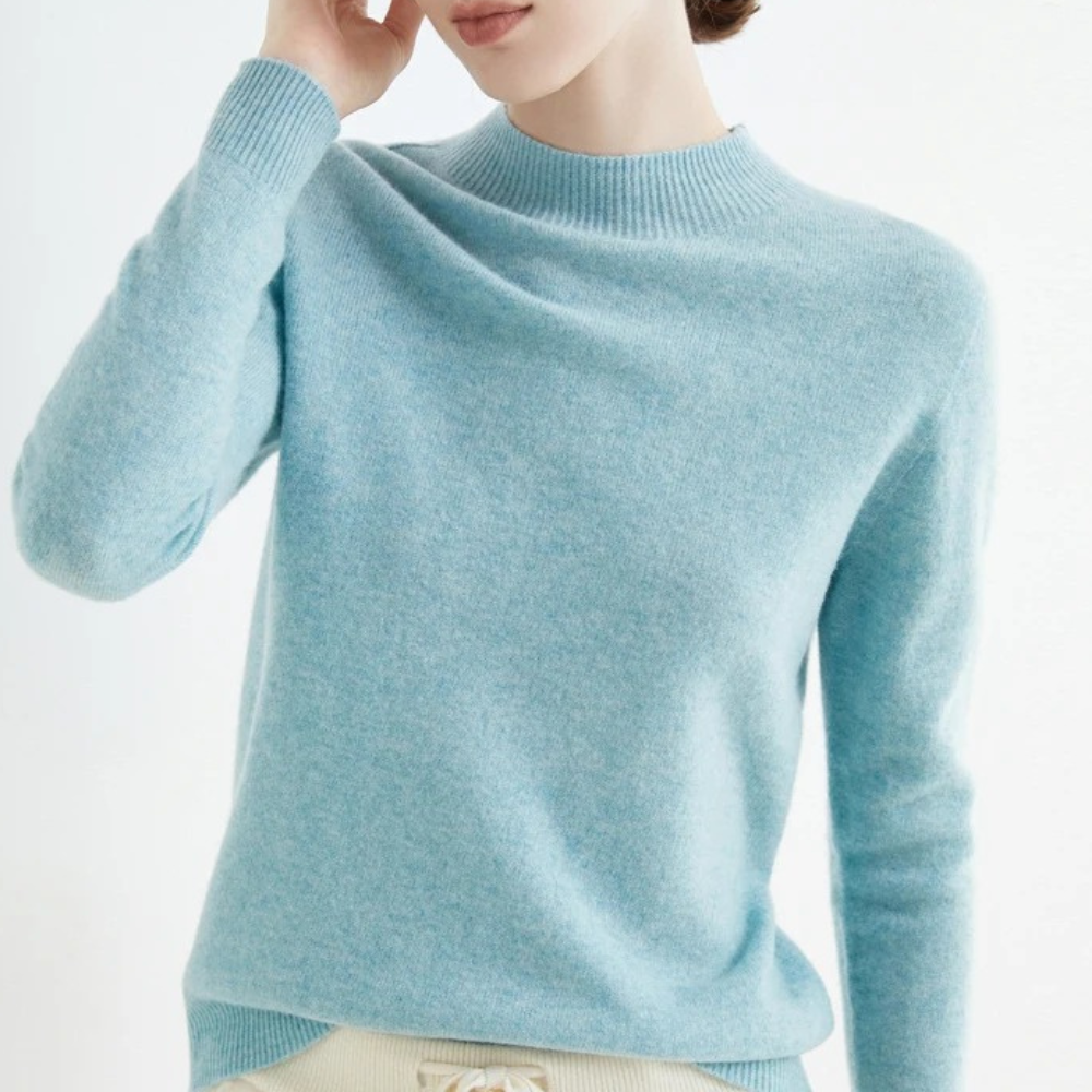 Damen-Strickpullover aus Kaschmir – weicher Herbstpullover aus Kaschmirwolle