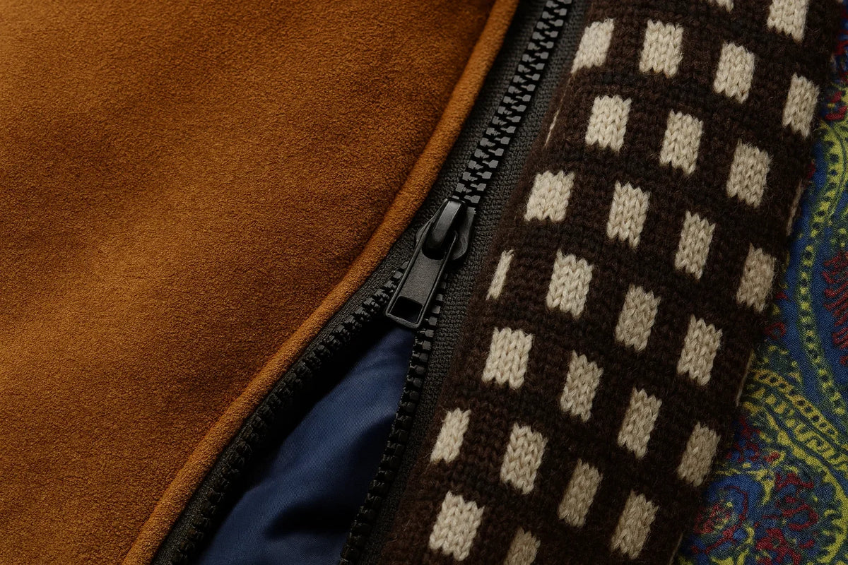 Damen-Wintermantel aus Wollmischung mit Knitterschutz – moderner gerader Schnitt im mehrfarbigen Design