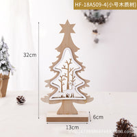 Deko-Weihnachtsbaum aus Holz