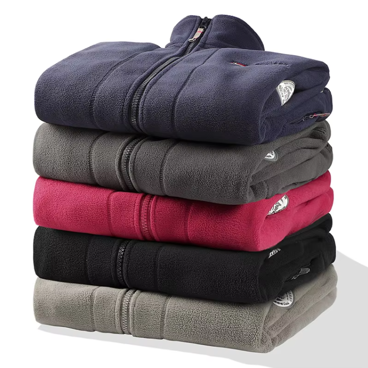 Dicke Polar-Fleecejacke für Herren – warm & robust