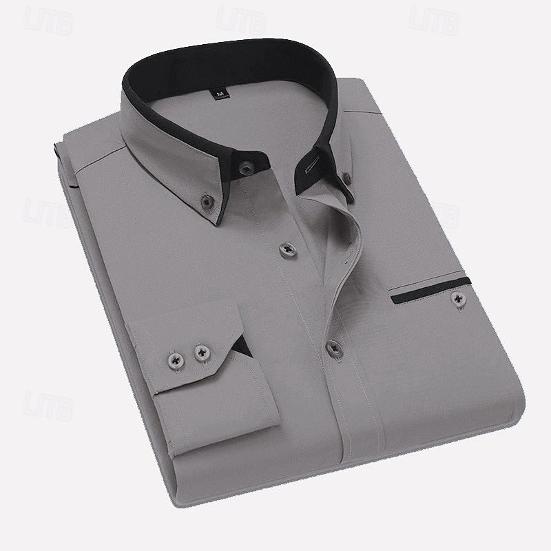 Edles Button-down-Businesshemd