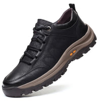 Elegante orthopädische Herrenschuhe aus hochwertigem Kalbsleder – leicht, wasserdicht und rutschfest