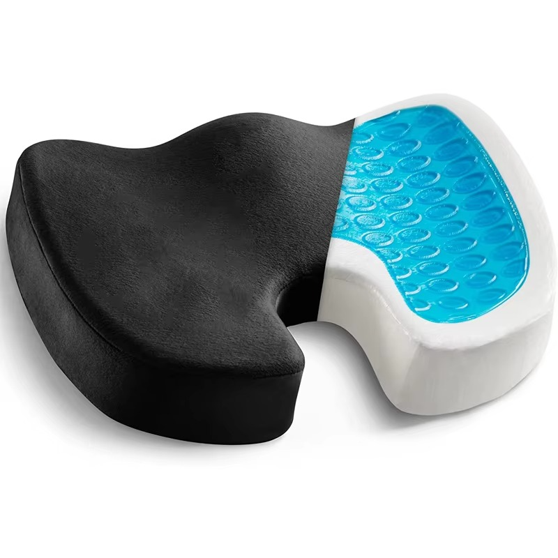 Ergonomisches Unisex-Sitzkissen aus Gel-Memory-Schaum zur Schmerzlinderung