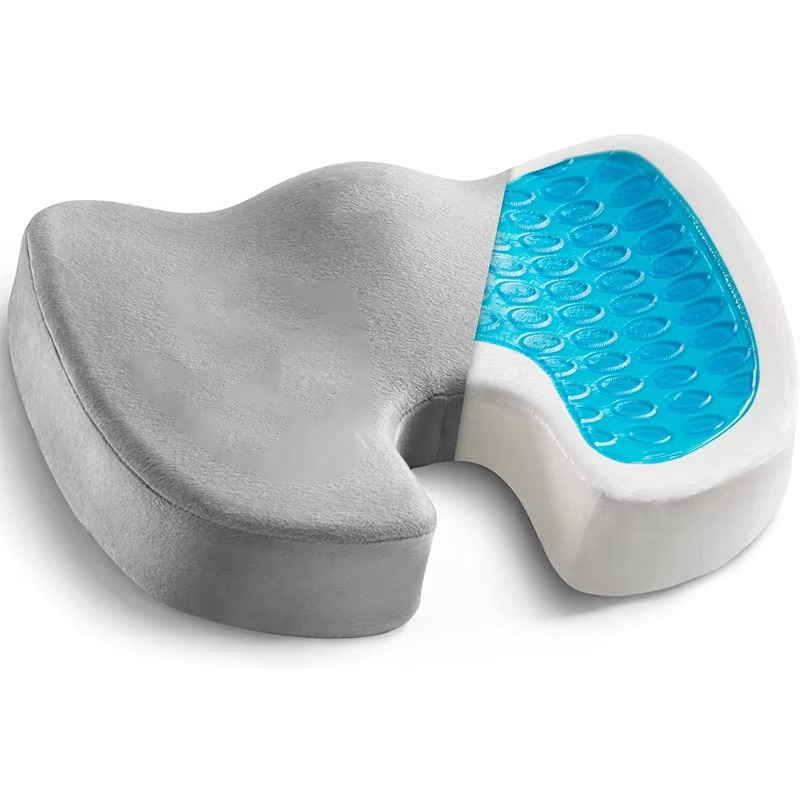 Ergonomisches Unisex-Sitzkissen aus Gel-Memory-Schaum zur Schmerzlinderung