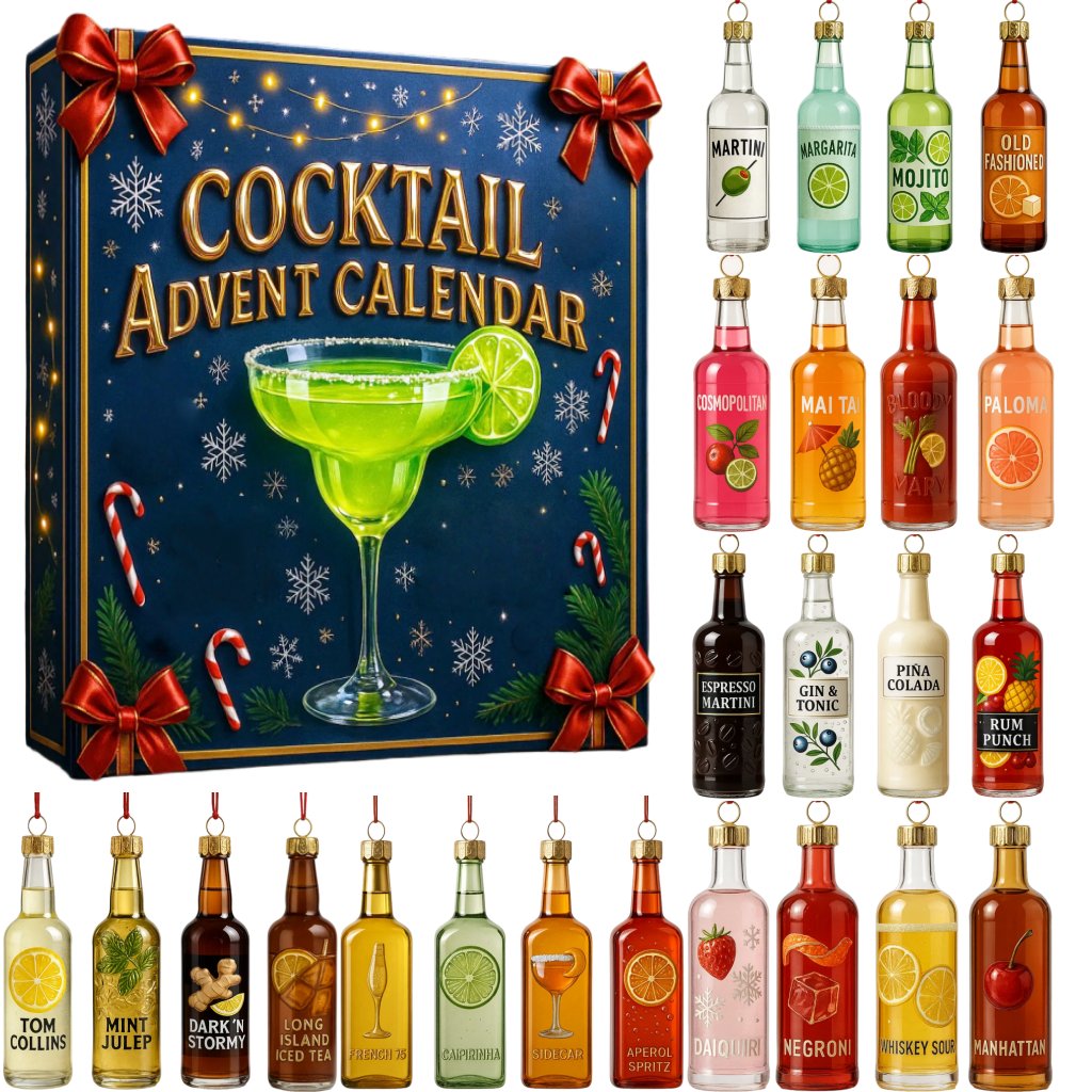 Festlicher Cocktail-Adventskalender – Drink-Countdown