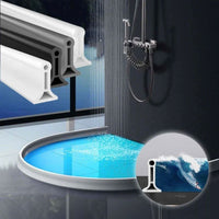 Flexibler Wasserrückhaltestreifen für die Dusche – Einfache Montage