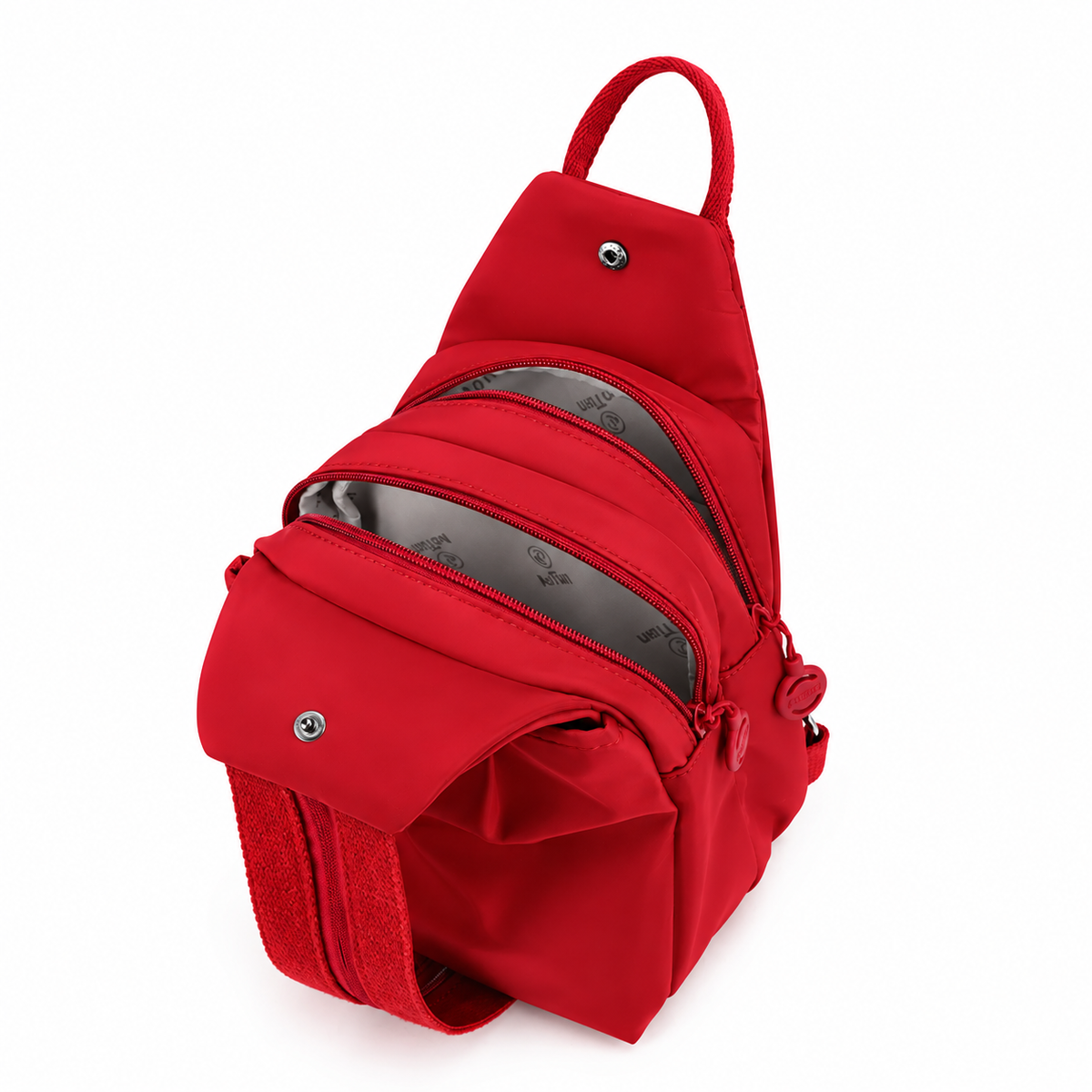 Geräumige wandelbare Tasche mit mehreren Fächern