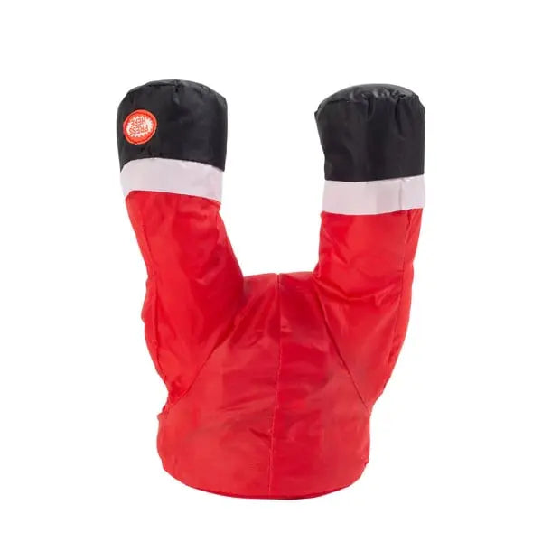 Geräuschaktivierte, bewegliche Weihnachtsmann-Figur fürs Fenster