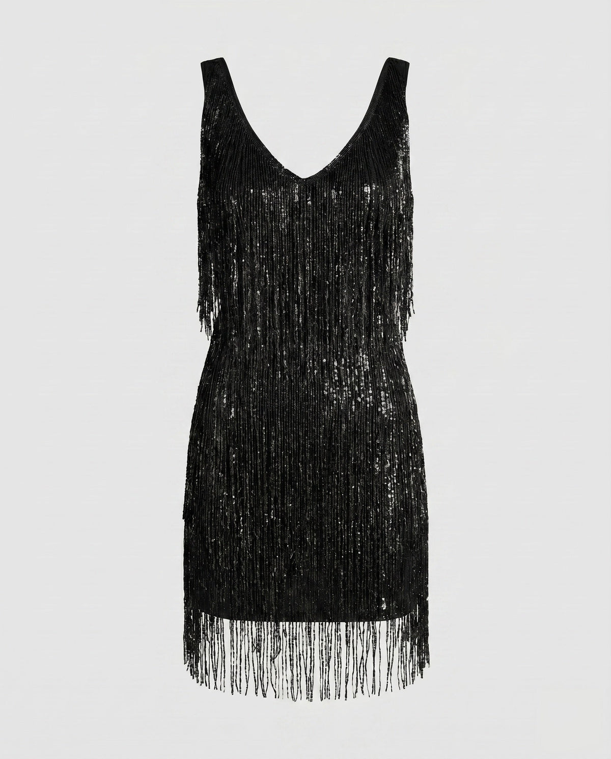 Glamouröses Fransen-Minikleid für Damen