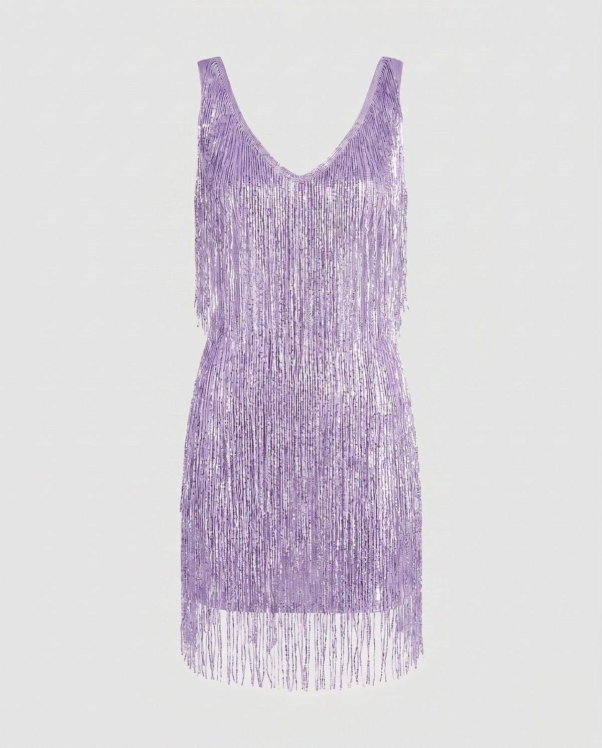 Glamouröses Fransen-Minikleid für Damen