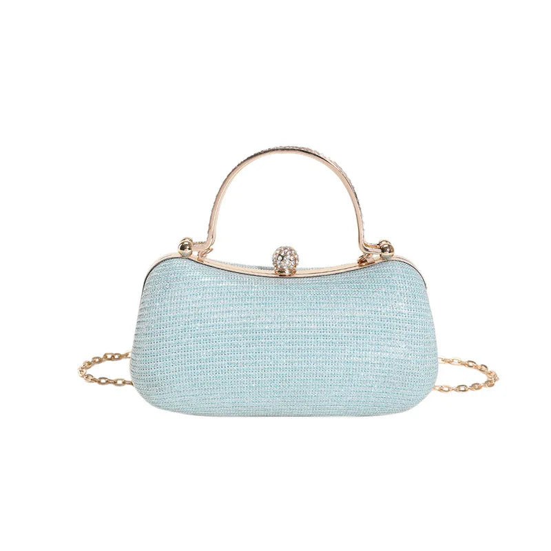 Glitzernde Minaudière für Damen – elegante Abendtasche für Hochzeiten