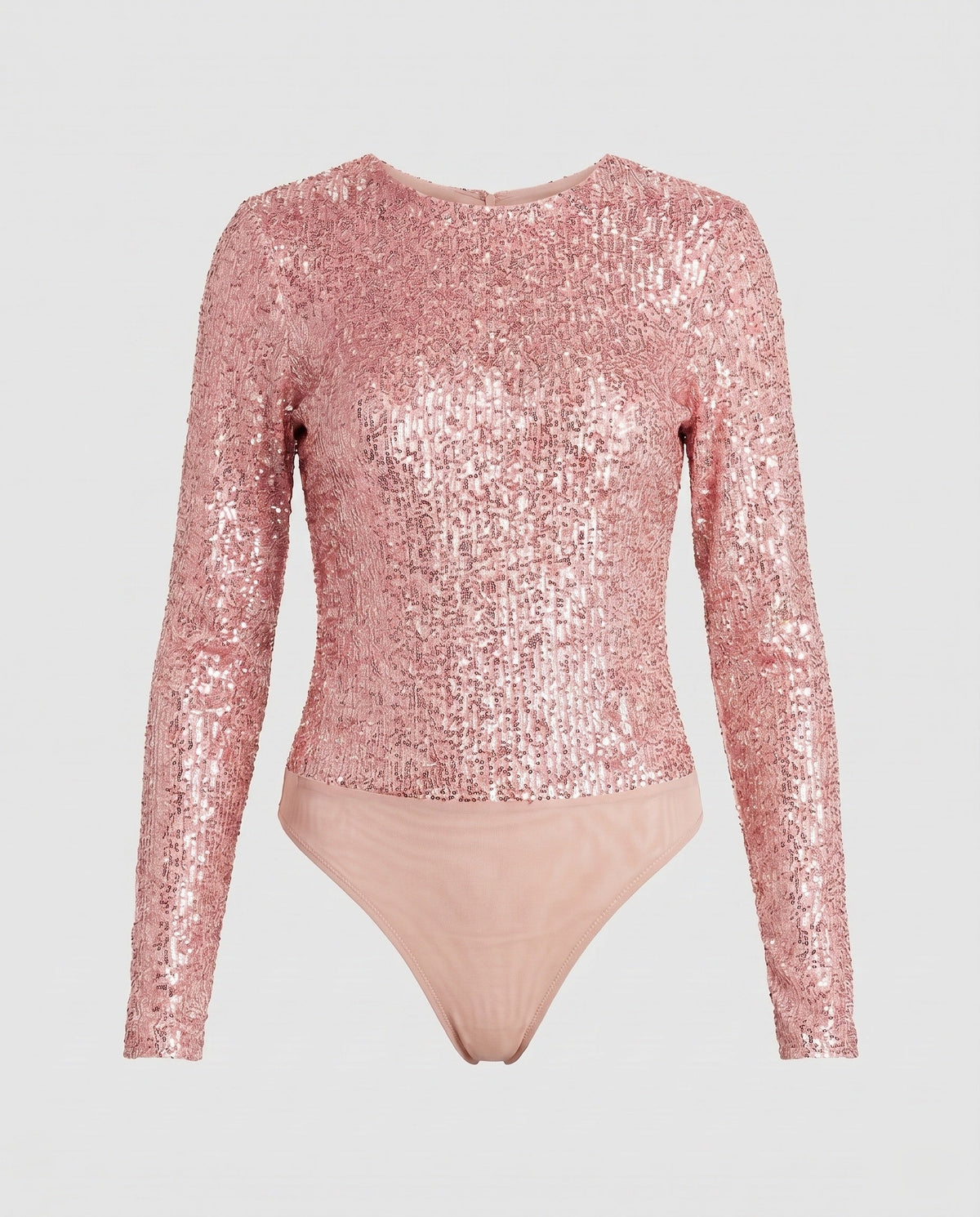 Glitzernder Langarm-Body für Damen