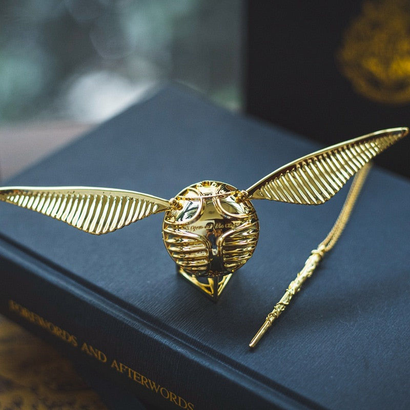 Goldener Schnatz – 18K vergoldete Schatulle für Ringe, bewegliches Luxus-Schmuckstück