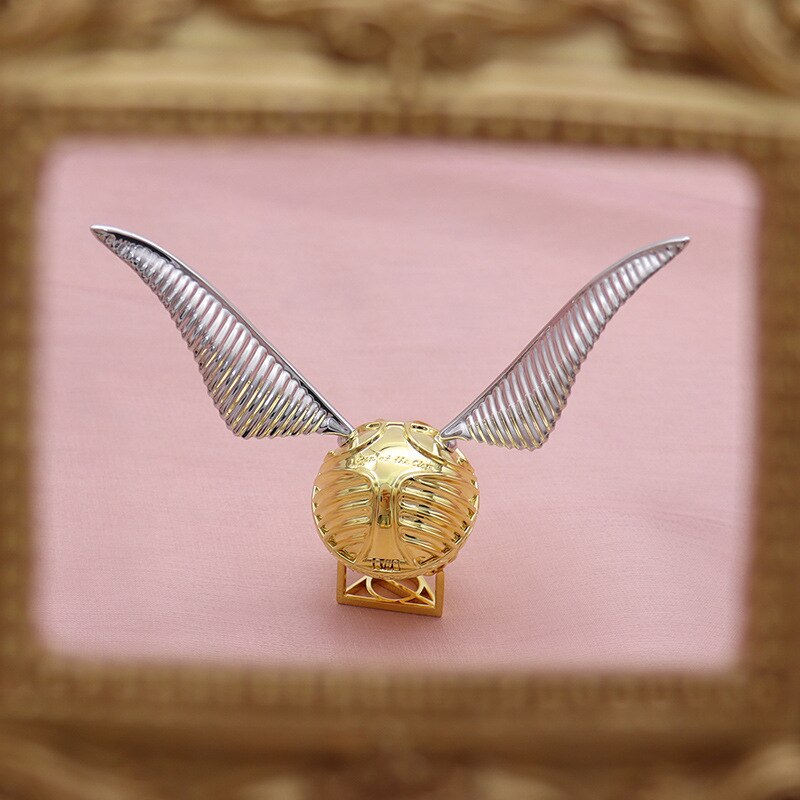 Goldener Schnatz – 18K vergoldete Schatulle für Ringe, bewegliches Luxus-Schmuckstück