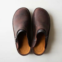 Herren-Clogs zum Hineinschlüpfen mit sicherem Fersenriemen
