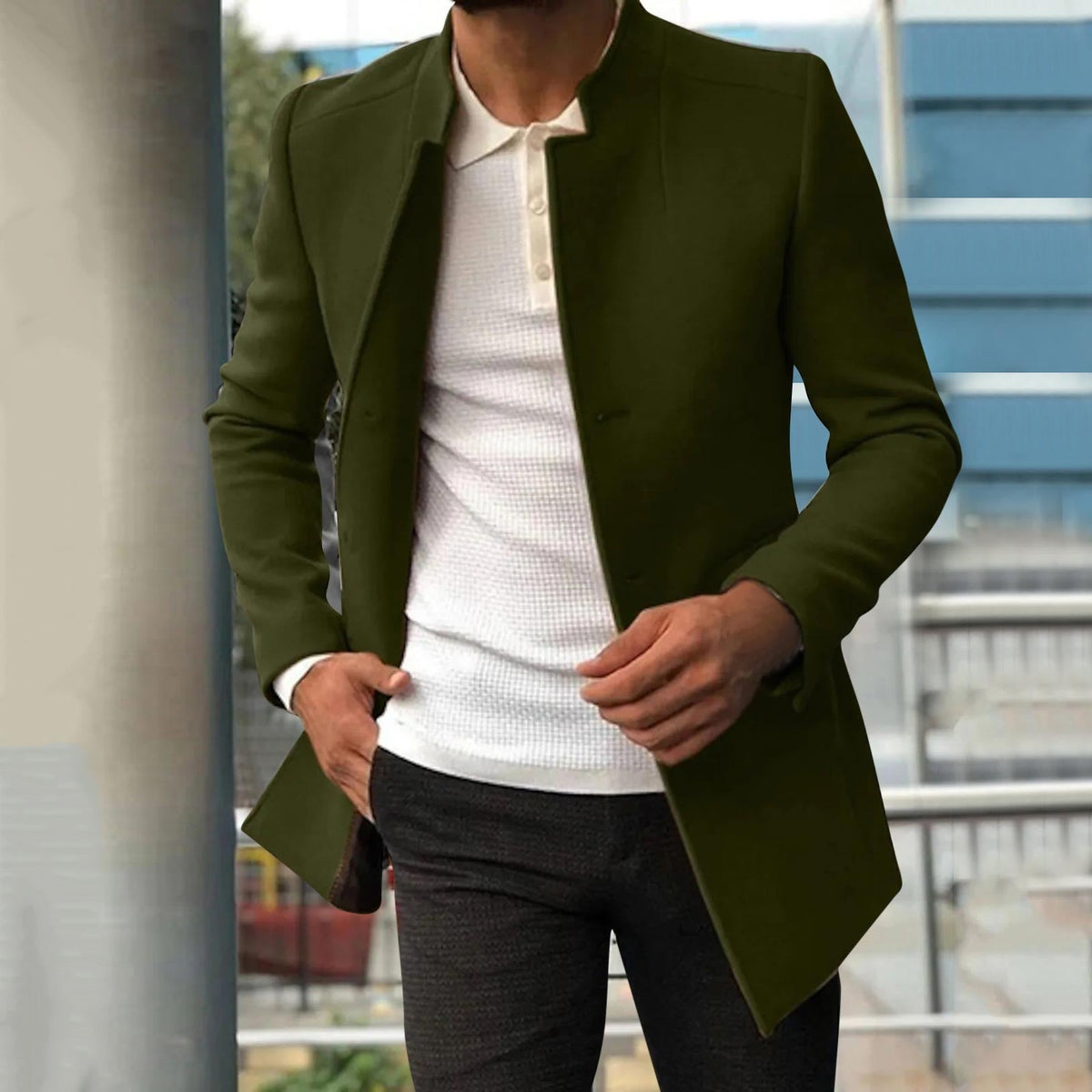 Herren-Herbst- und Winterjacke