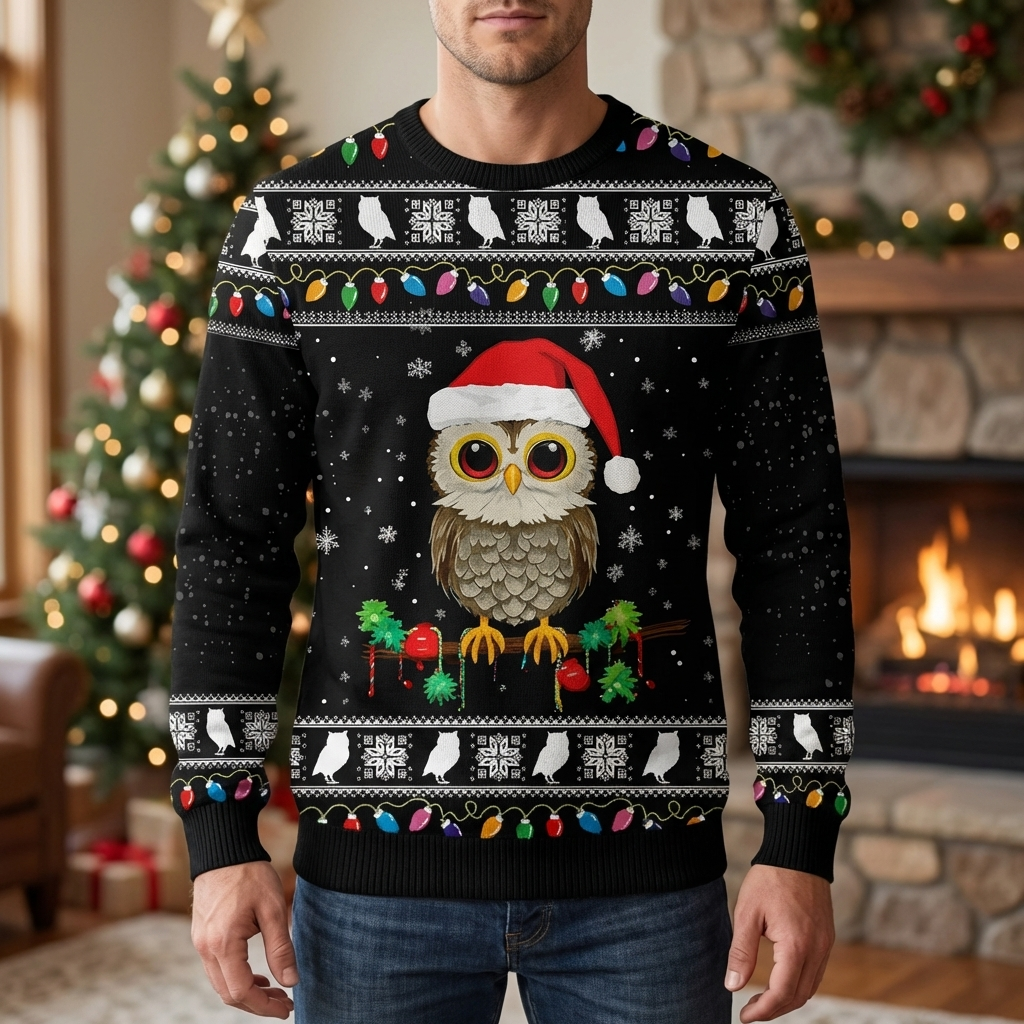 Herren-Weihnachtspullover