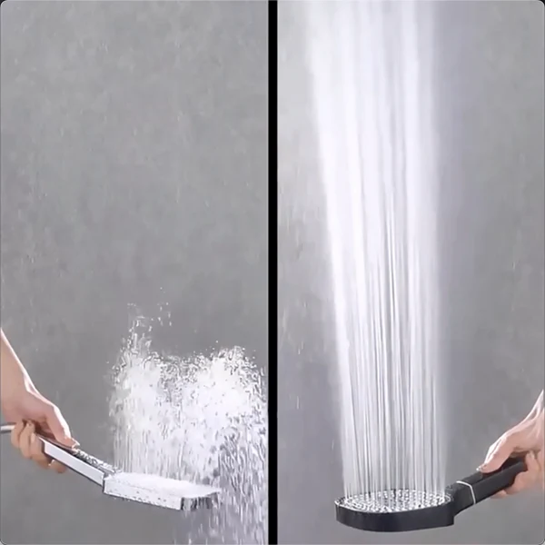 Hochdruck-Duschkopf mit Turbo-Boost-Technologie und fortschrittlicher Filtration für gesündere Haut und Haare